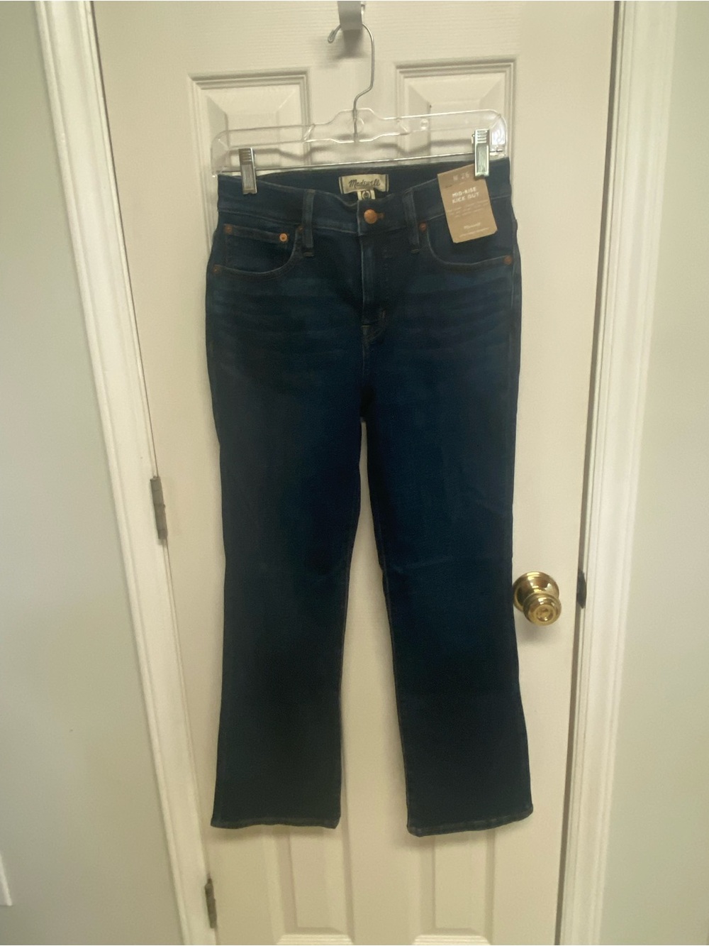 Madewell Mid-Rise Kick Out, NWT